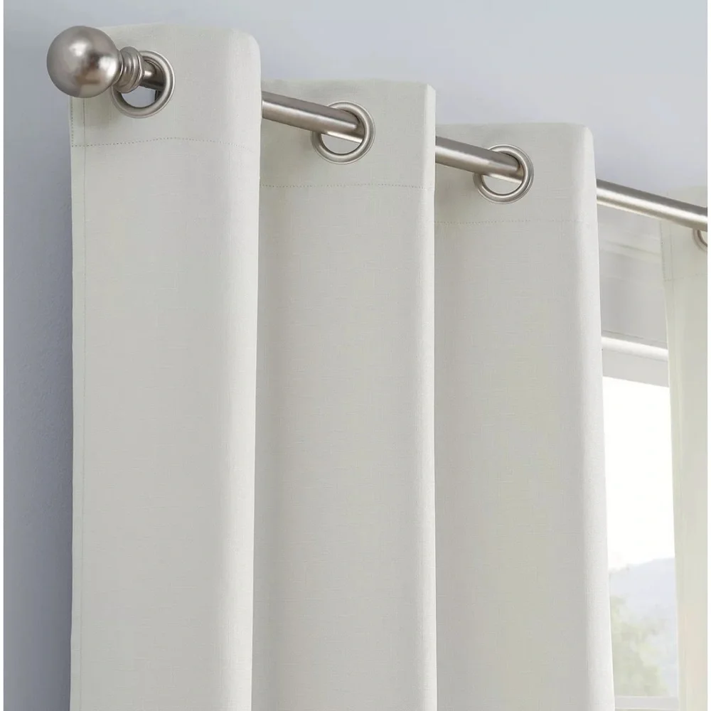 🥰🥰Eclipse Kylie Energy Saving Blackout Grommet Top Set of 2 Curtain Panels🥰🥰
